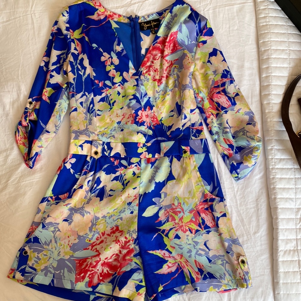 Yumi Kim floral shorts romper